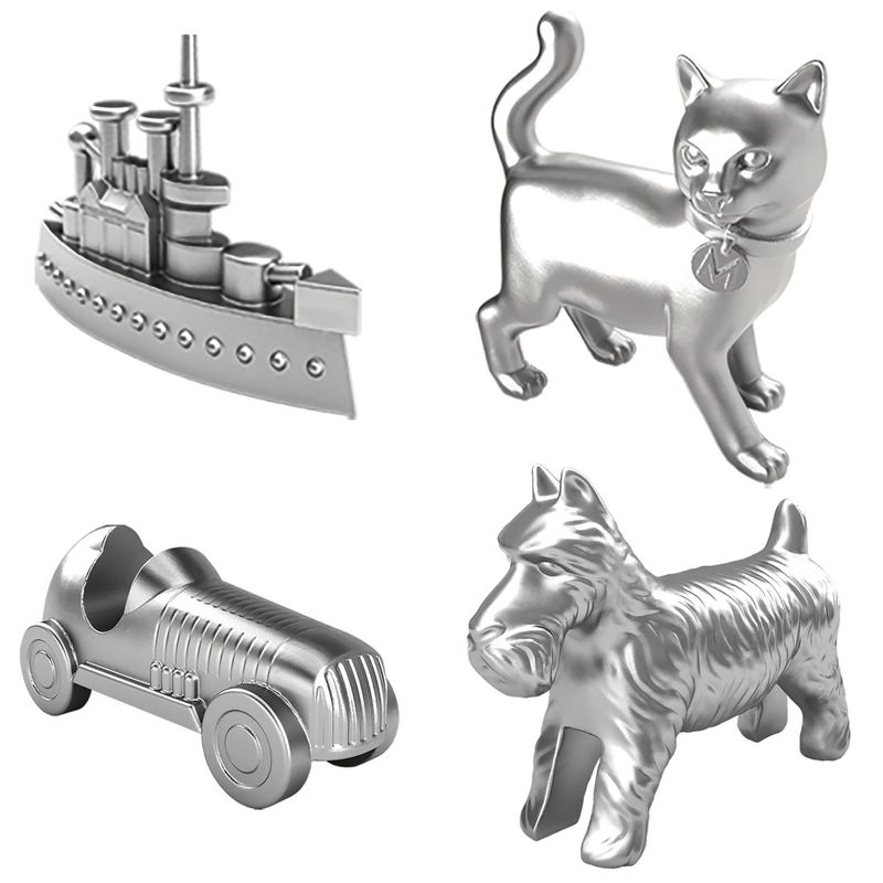 Jucarii, Copii si Bebe - Jucarii si jocuri - Jocuri si puzzle - Jocuri de societate - Joc monopoly grab and go in limba engleza - Infinity.ro