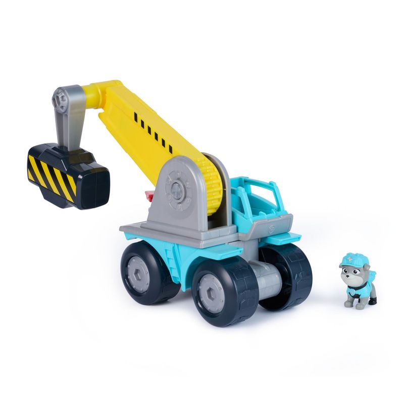 Jucarii, Copii si Bebe - Jucarii si jocuri - Vehicule si jucarii cu telecomanda - Masinute - Patrula catelusilor rubble si echipa vehicul Mega hammer - Infinity.ro