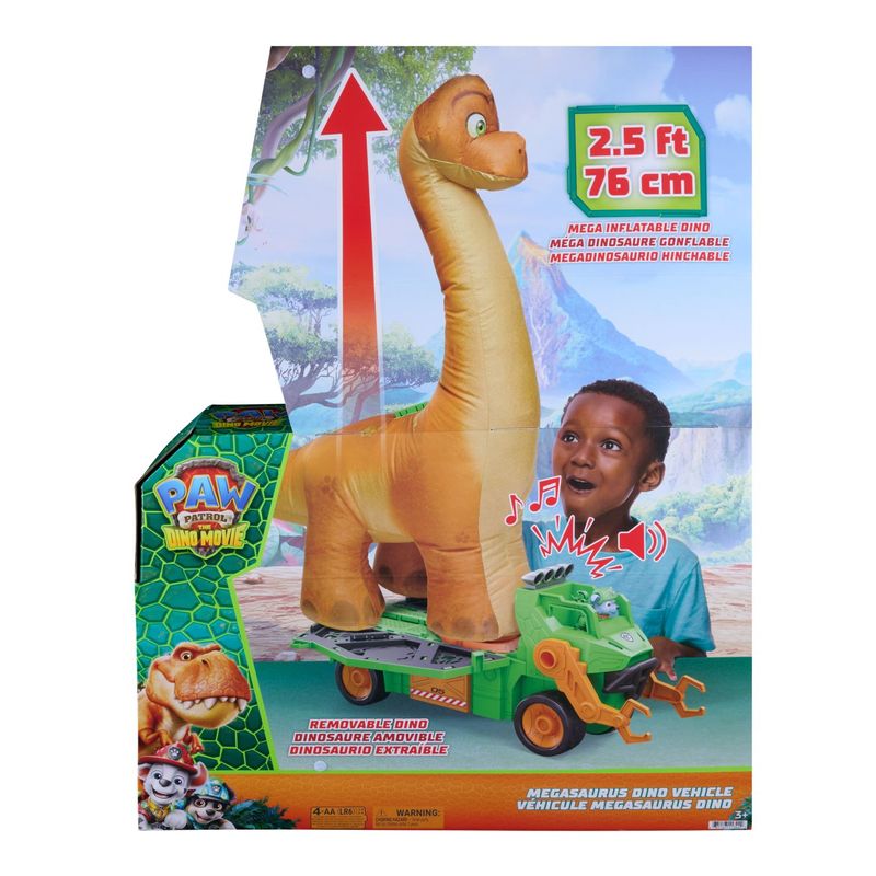 Jucarii, Copii si Bebe - Jucarii si jocuri - Vehicule si jucarii cu telecomanda - Masinute - Patrula catelusilor megasaurus dino 76 cm - Infinity.ro