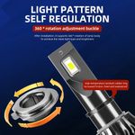Auto si Moto - Electrice auto - Iluminare si semnalizare - Becuri auto - Set 2 Becuri LED H7 70W P1C 9000lm Chip LED CSP TX3570, Radiator din aluminiu, Premium - Infinity.ro