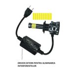Auto si Moto - Electrice auto - Iluminare si semnalizare - Becuri auto - Set 2 LED-uri Auto H7 10 LED-uri COB, 55W, 6000K, Canbus, Radiator Aluminiu - Infinity.ro