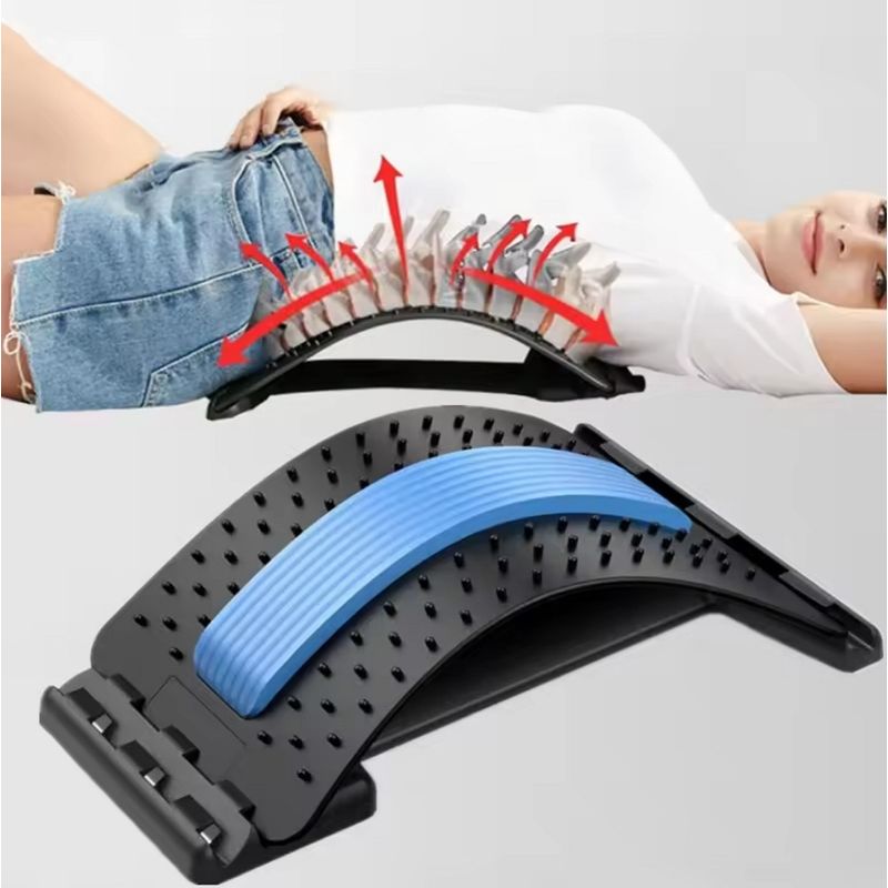 Ingrijire personala si Cosmetice - Sanatate si wellness - Aparate medicale - Suporturi ortopedice si orteze - Aparat de masaj, reglabil, pentru relaxare si corectare spate, 3 niveluri de ajustare - Infinity.ro