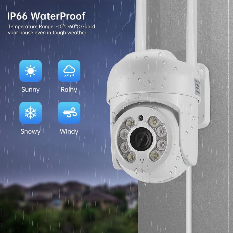 Casa si Gradina - Electrice - Smart Home - Camere de supraveghere - Camera de supraveghere WIFI, ICSEE PRO, 2MP - Infinity.ro