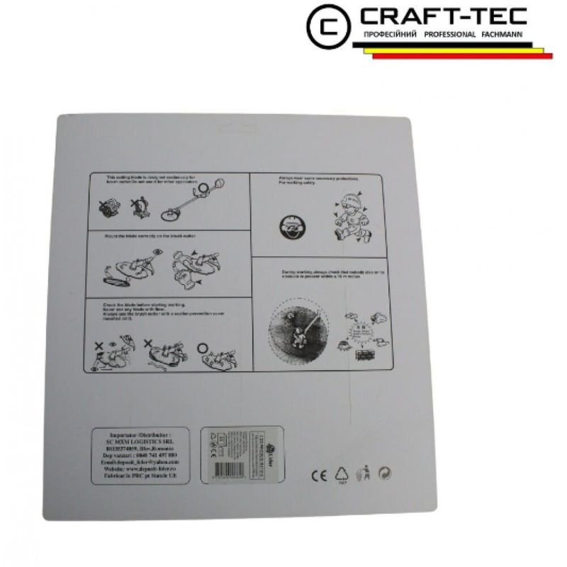 Casa si Gradina - Gradinarit si plante - Utilaje gradina - Consumabile si accesorii utilaje de gradina - Disc motocoasa NR 10, 255x25.4x40T arbusti, dinti vidia, model Special - Infinity.ro