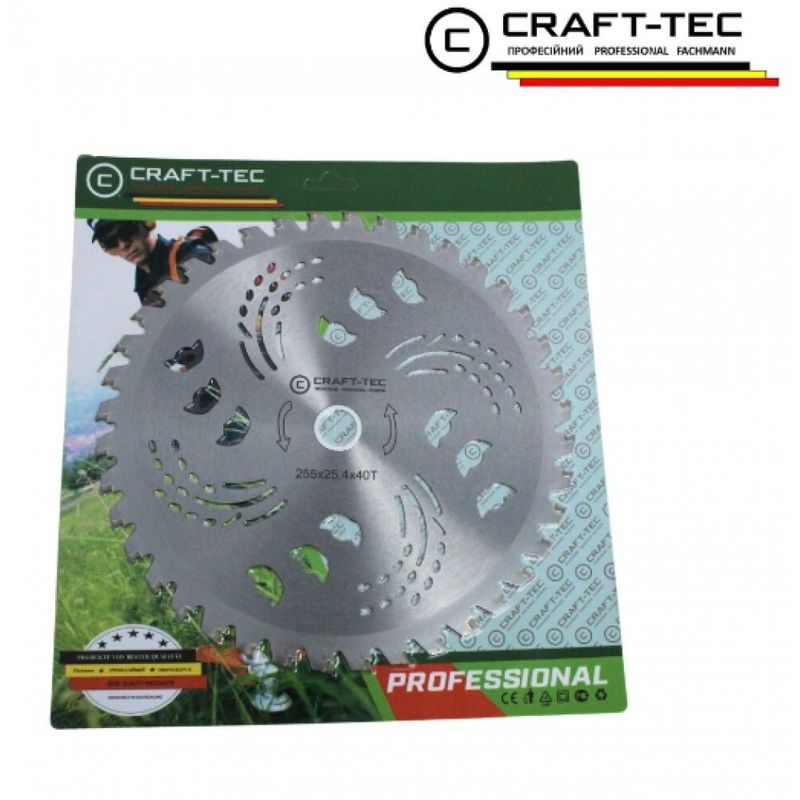 Casa si Gradina - Gradinarit si plante - Utilaje gradina - Consumabile si accesorii utilaje de gradina - Disc motocoasa NR 10, 255x25.4x40T arbusti, dinti vidia, model Special - Infinity.ro