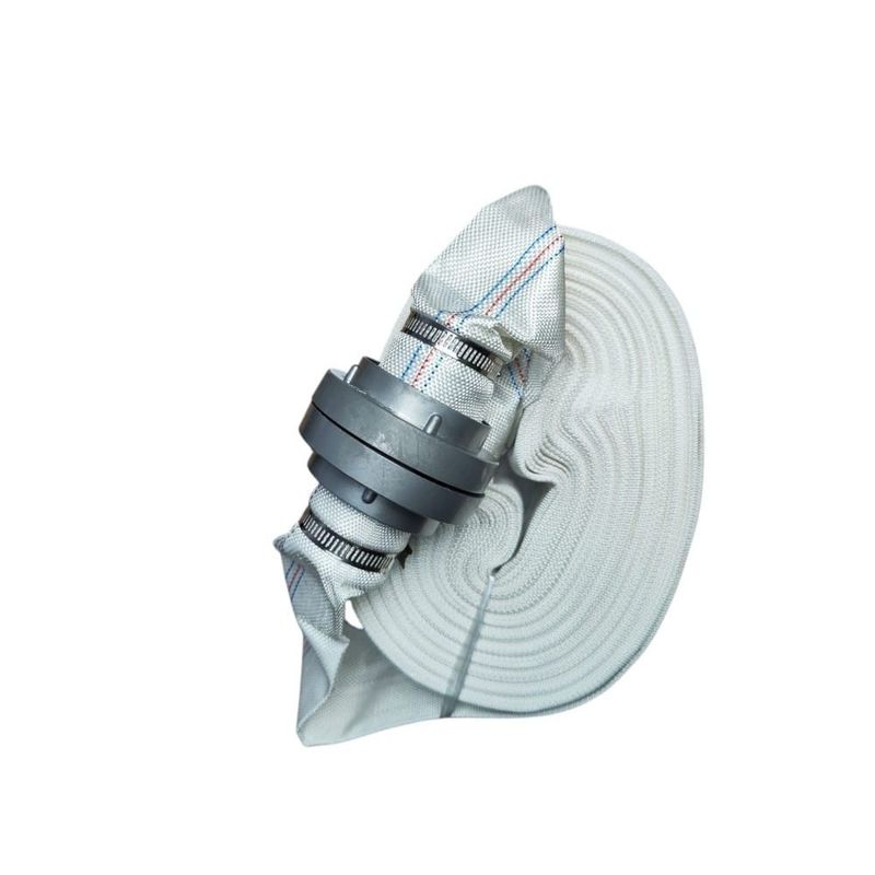 Casa si Gradina - Gradinarit si plante - Instalatii si accesorii pentru irigatii - Furtunuri de gradina si accesorii - Furtun pompier 2'', 20M, 8 Bari, Tesatura sintetica rezistenta la exterior, Flux constant si puternic, cu Cuple - Infinity.ro