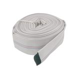 Casa si Gradina - Gradinarit si plante - Instalatii si accesorii pentru irigatii - Furtunuri de gradina si accesorii - Furtun pompier 3'', 20M, 8 bari, alb, fara cuple, material textil, cauciucat pe interior - Infinity.ro
