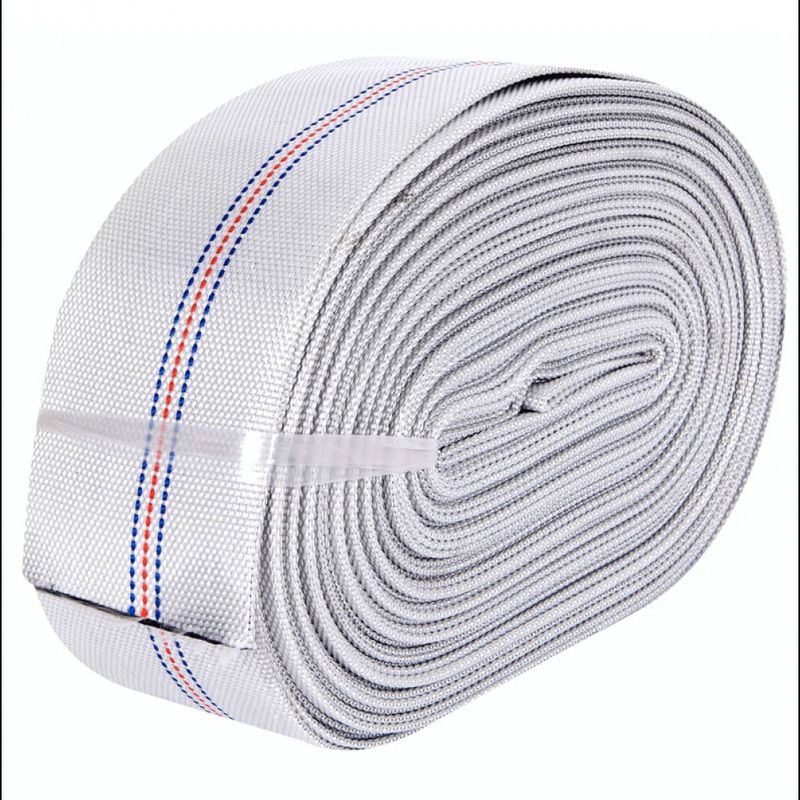 Casa si Gradina - Gradinarit si plante - Instalatii si accesorii pentru irigatii - Furtunuri de gradina si accesorii - Furtun pompier 3'', 20M, 8 bari, alb, fara cuple, material textil, cauciucat pe interior - Infinity.ro