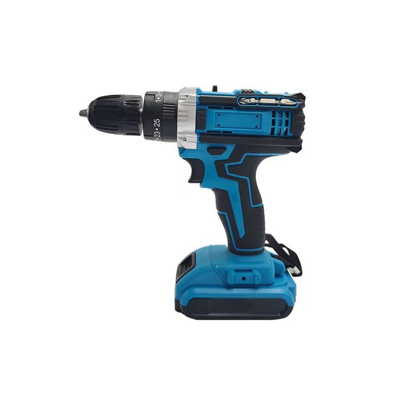 Casa si Gradina - Constructii - Scule electrice si accesorii - Masini de gaurit si insurubat - Set Trusa Masina de Gaurit si Insurubat Electrica, 2 Acumulatori Litiu, Putere 21V, Accesorii Complete Incluse, Unibox - Infinity.ro