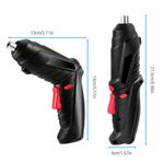 Casa si Gradina - Constructii - Scule electrice si accesorii - Masini de gaurit si insurubat - Set burghie si surubelnita electrica fara fir multifunctional 15 piese, LED, incarcare USB - Infinity.ro