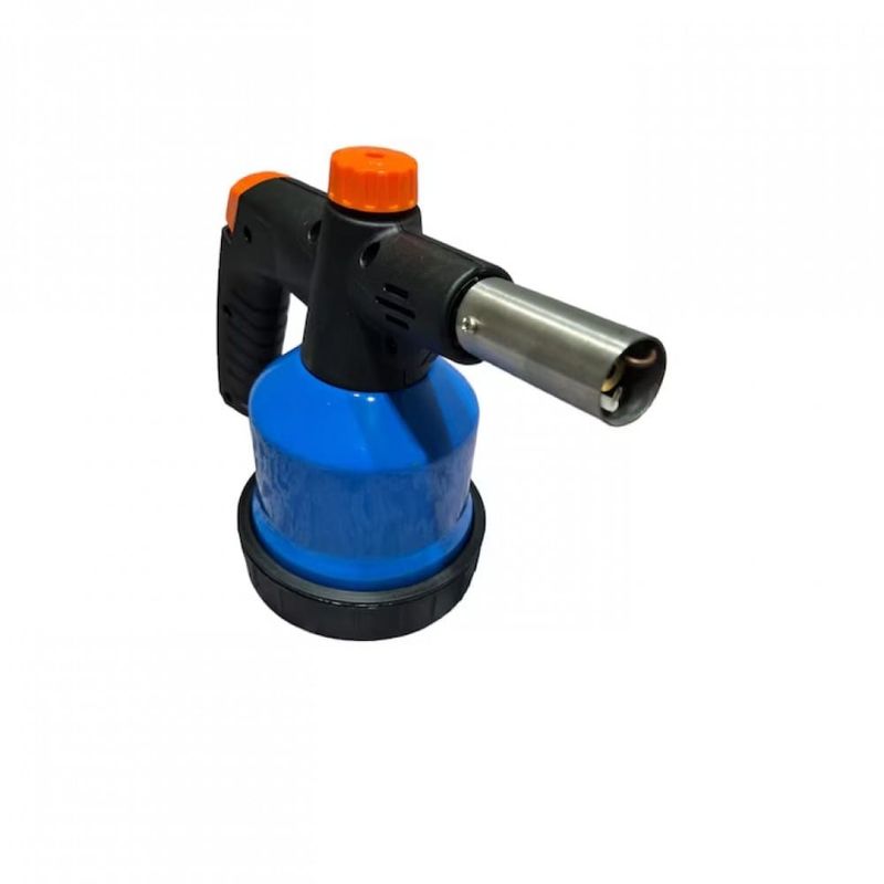 Casa si Gradina - Constructii - Scule electrice si accesorii - Pistoale de lipit - Lampa instalator cu aprindere piezo, corp metalic, albastra - Infinity.ro