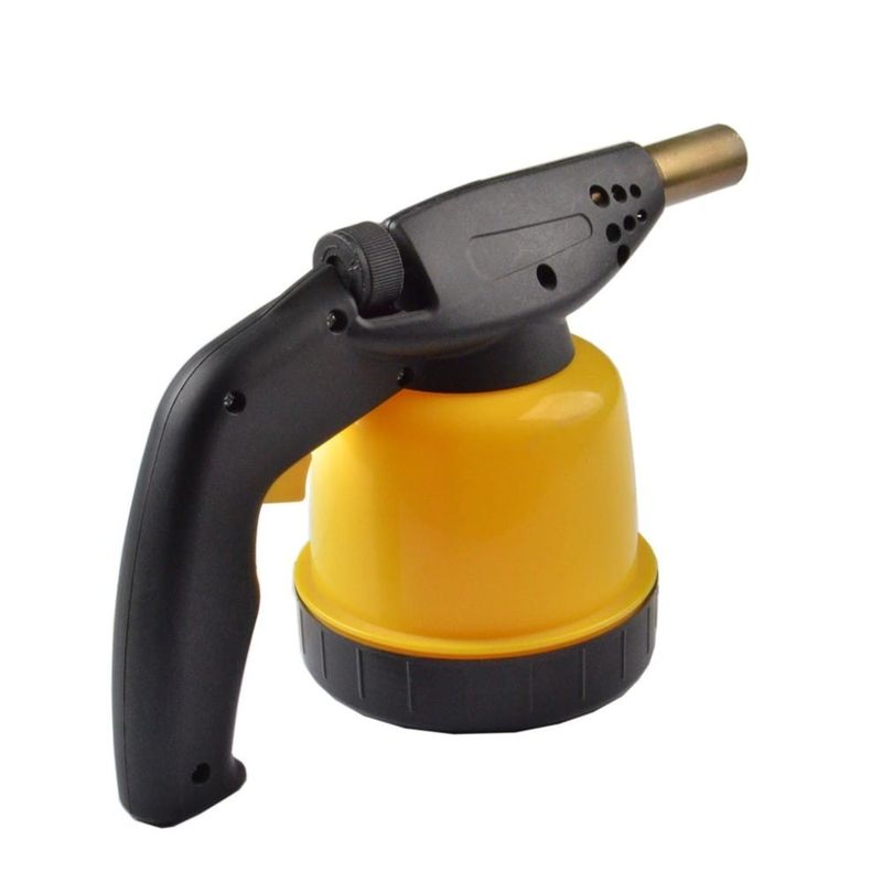 Casa si Gradina - Constructii - Scule electrice si accesorii - Pistoale de lipit - Lampa instalator cu aprindere piezo, corp plastic, galbena - Infinity.ro