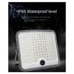 Casa si Gradina - Corpuri si surse de iluminat - Iluminat exterior - Lampi solare - Proiector LED cu Incarcare Solara, 600W, Panou Solar, Telecomanda, Senzor si Indicator Nivel Baterie - Infinity.ro