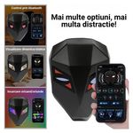 Sport si Outdoor - Articole de voiaj - Rucsacuri - Rucsac Modern cu Ecran LED, Protectie la Apa, Centuri de Siguranta, Design Ergonomic, Negru - Infinity.ro