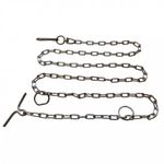 Petshop - Accesorii petshop - Zgarzi, lese si hamuri - Lese - Lant pentru Caine, zincat, dimetru 4mm, lungime 200cm - Infinity.ro