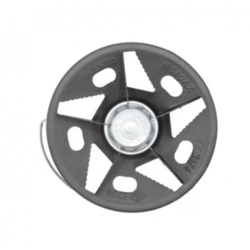Sport si Outdoor - Camping - Bucatarie de camping - Arzatoare si accesorii - Arzator (Palarie) pentru Butelie Mica, Otel + aliaj metalic, Diametru arzator central: 5.5 cm - Infinity.ro