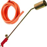 Sport si Outdoor - Camping - Bucatarie de camping - Arzatoare si accesorii - Arzator (parlitor) cu robinet, Furtun Gaz 2 m inclus, Putere termica: 6 kW, Otel - Infinity.ro