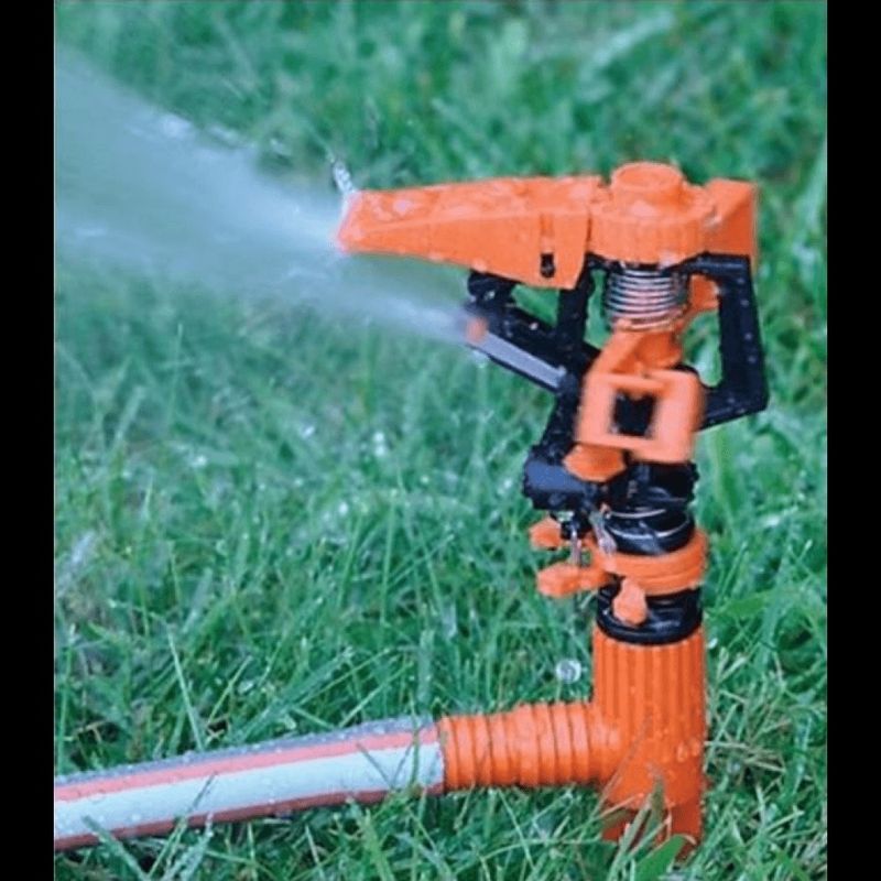 Casa si Gradina - Gradinarit si plante - Instalatii si accesorii pentru irigatii - Aspersoare - Aspersor Plastic, cu 6 moduri dispersie, prin bataie, 1", 360 grade - Infinity.ro