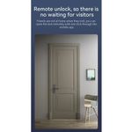 Casa si Gradina - Constructii - Feronerie si accesorii - Broaste si yale - Incuietoare Smart cu, Acces prin Aplicatie, Card si Cod, Stocare in Cloud, Negru - Infinity.ro
