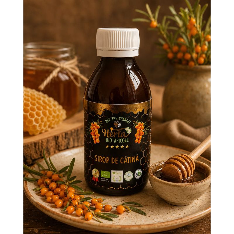 Market - Bacanie - Produse bio - Sirop catina 200ml - Infinity.ro