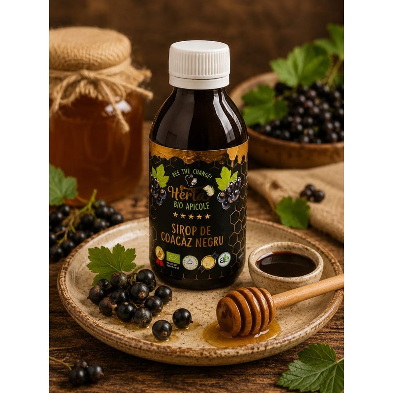 Market - Bacanie - Produse bio - Sirop coacaze 200ml - Infinity.ro