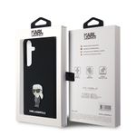Laptop, Telefoane si Tablete - Telefoane mobile si accesorii - Accesorii Telefoane - Huse telefoane - Husa pentru Samsung Galaxy S24 Plus - Karl Lagerfeld Silicone (KLHCS24MSMHKNPK) - Ikonik Metal Pin - Infinity.ro
