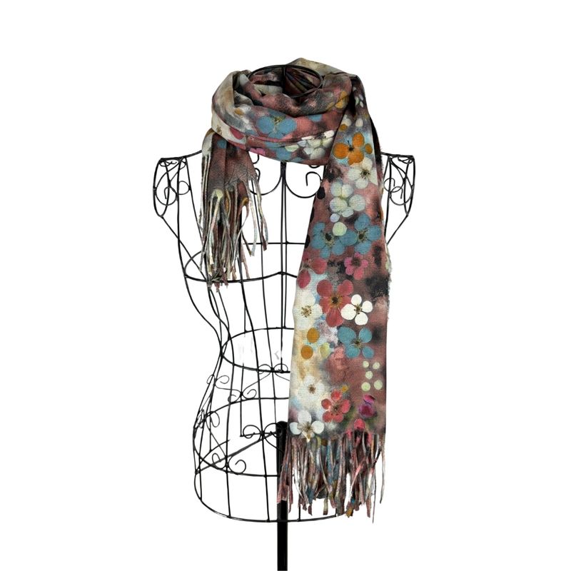 Fashion, accesorii si bijuterii - Femei - Accesorii femei - Esarfe si fulare femei - Fular dama tip casmir SE roz - Infinity.ro