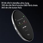 Auto si Moto - Electronice auto - Accesorii electronice auto - Cheie Auto Smart cu Display CerCip 818 Negru, Activare Keyless Entry, 4 butoane, LCD cu touchscreen, Smart Car Key - Infinity.ro