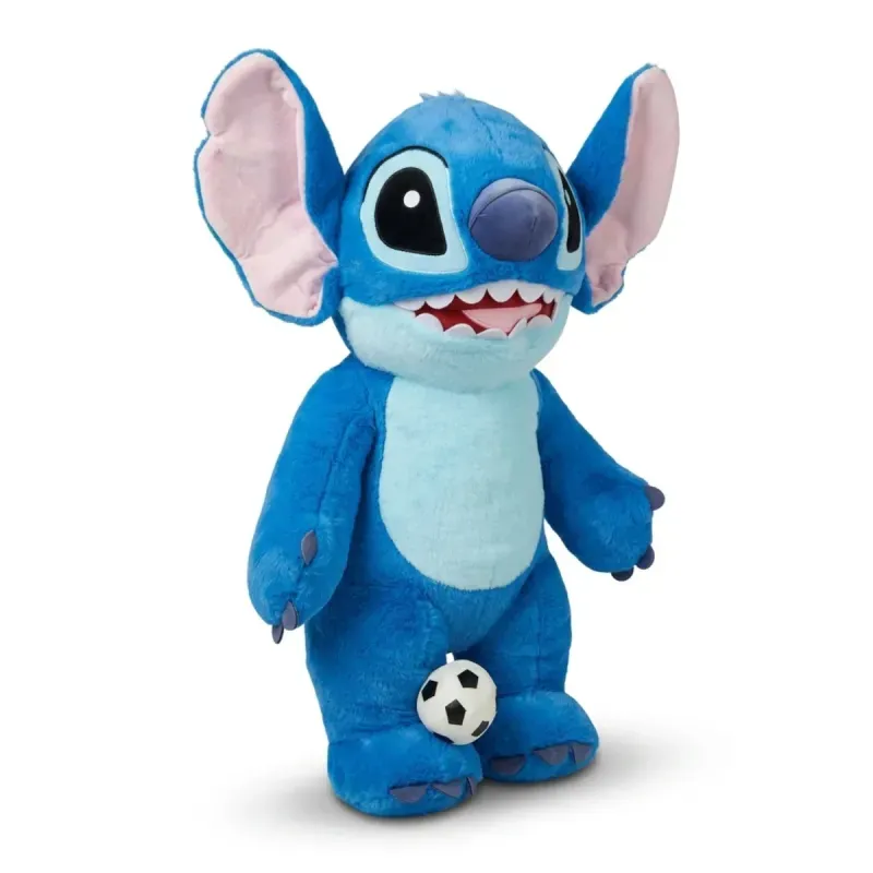 Jucarii, Copii si Bebe - Jucarii si jocuri - Jucarii de plus - Jucarie din plus Stitch Catoons adorabila, pentru copii peste 3 ani, dimensiune 70cm, culoare Albastru ABYZ - Infinity.ro