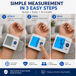 Ingrijire personala si Cosmetice - Sanatate si wellness - Aparate medicale - Tensiometre - Tensiometru Electronic de Incheietura MRG M-U60B, Medical Digital, Automat - Infinity.ro