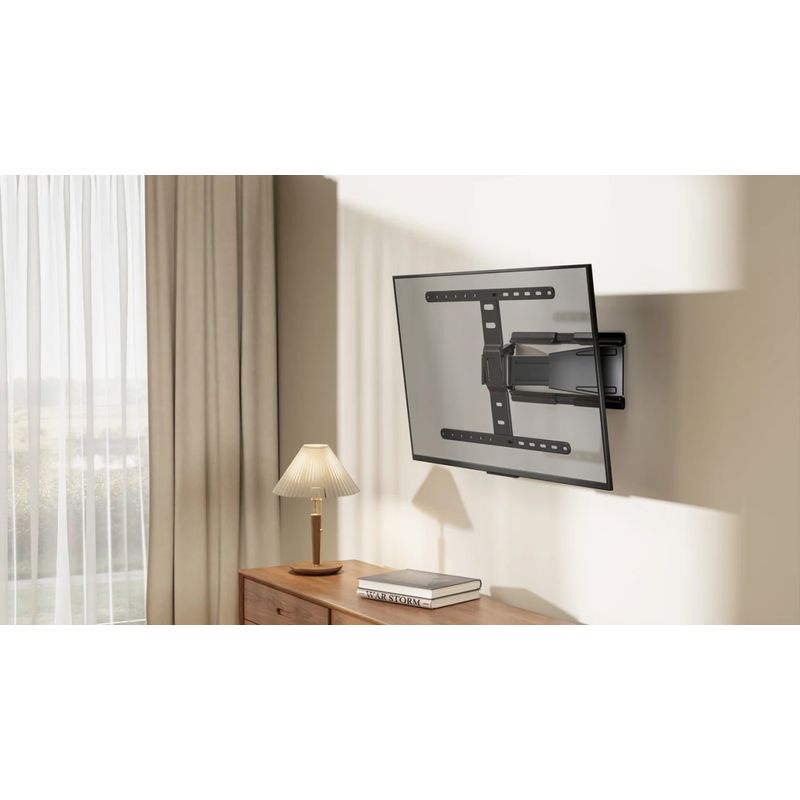 TV, Audio-Video si Foto - Accesorii TV si audio - Suporturi TV - Suport TV GoGEN Slim XL , 43"-90" (109 - 229 cm), 50 kg, inclinare verticala si rotire laterala, negru - Infinity.ro