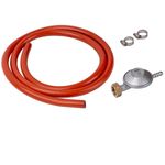Electronice si Electrocasnice - Aragazuri, cuptoare si hote - Accesorii aragazuri, cuptoare si hote - Accesorii aragazuri - Regulator de presiune gaz standard, furtun 1.5m cu coliere prindere - Infinity.ro