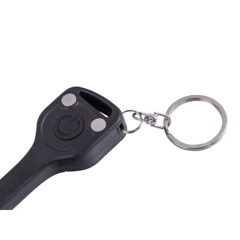 Casa si Gradina - Corpuri si surse de iluminat - Iluminat exterior - Lanterne - Lanterna breloc cu LED 60 lm, magnet incorporat, 3 moduri iluminare, compacta, 75x30 mm, baterie inclusa - Infinity.ro