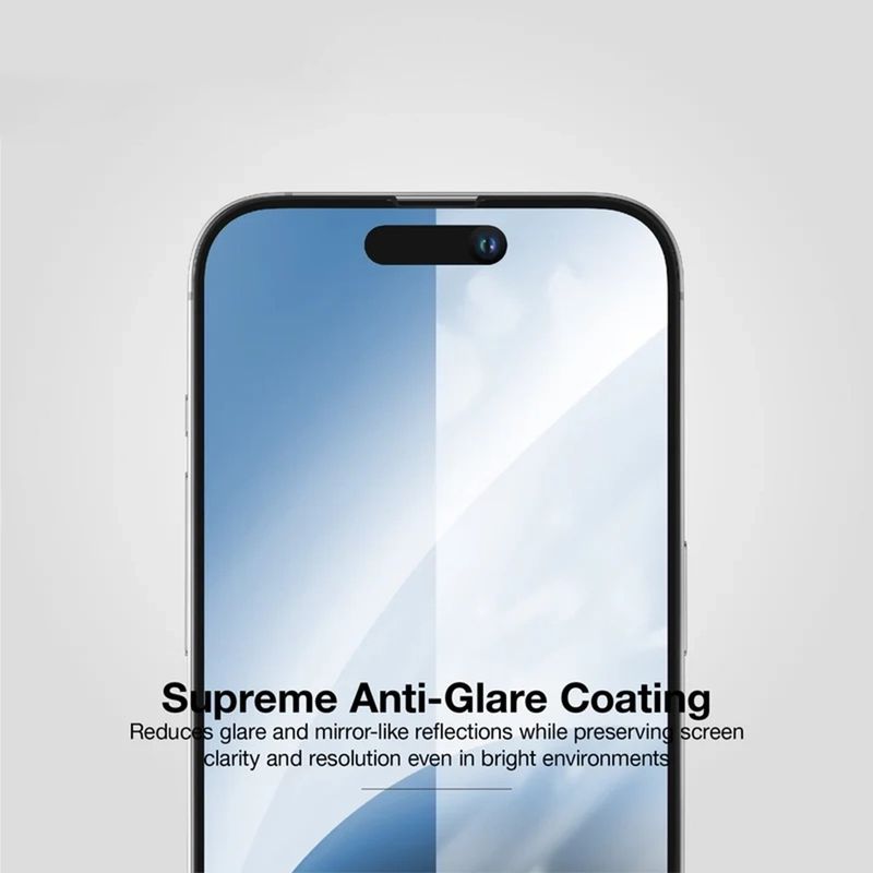 Laptop, Telefoane si Tablete - Telefoane mobile si accesorii - Accesorii Telefoane - Folii protectie telefoane - Folie pentru iPhone 17 Pro - ANANK 2.5D 10X Reinforced CG Screen Protector - Black - Infinity.ro