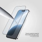 Laptop, Telefoane si Tablete - Telefoane mobile si accesorii - Accesorii Telefoane - Folii protectie telefoane - Folie pentru iPhone 17 Pro - ANANK 2.5D 10X Reinforced CG Screen Protector - Black - Infinity.ro
