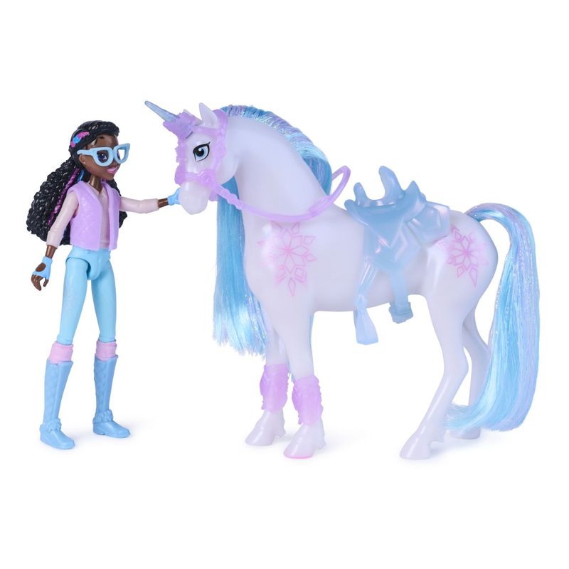 Jucarii, Copii si Bebe - Jucarii si jocuri - Figurine - Unicorn Academy Set aventura cu pietre pretioase a lui Glacier - Infinity.ro