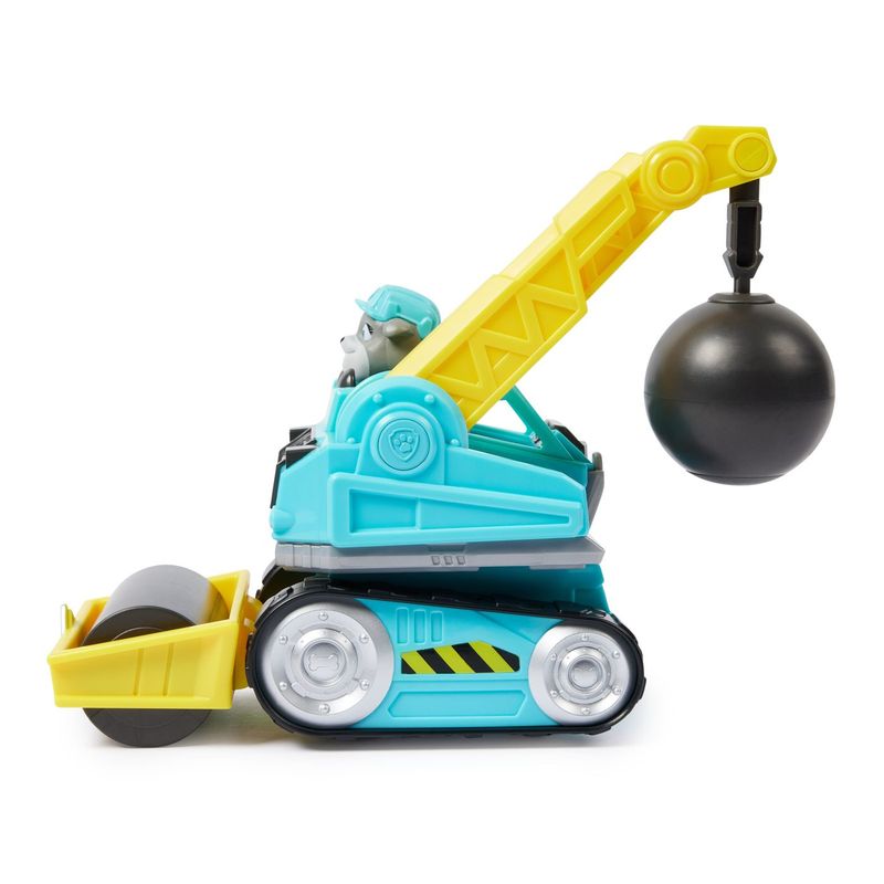 Jucarii, Copii si Bebe - Jucarii si jocuri - Vehicule si jucarii cu telecomanda - Utilaje constructie de jucarie - Patrula Catelusilor Rubble si echipa vehicul cu bila de demolare - Infinity.ro