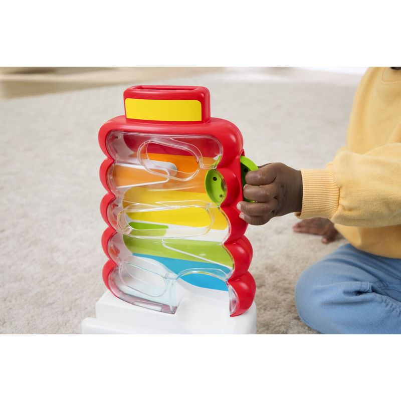 Jucarii, Copii si Bebe - Jucarii si jocuri - Jucarii bebelusi - Jucarii interactive bebelusi - Fisher Price Jucarie de dezvoltare turn cu discuri colorate - Infinity.ro