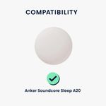 TV, Audio-Video si Foto - Portabile audio - Casti audio - Husa casti Kwmobile pentru Anker Soundcore Sleep A20, protectie la zgarieturi, Silicon, verde - Infinity.ro