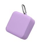 TV, Audio-Video si Foto - Portabile audio - Casti audio - Husa casti Kwmobile pentru Timekettle W4 Pro, protectie la zgarieturi, Silicon, mov - Infinity.ro