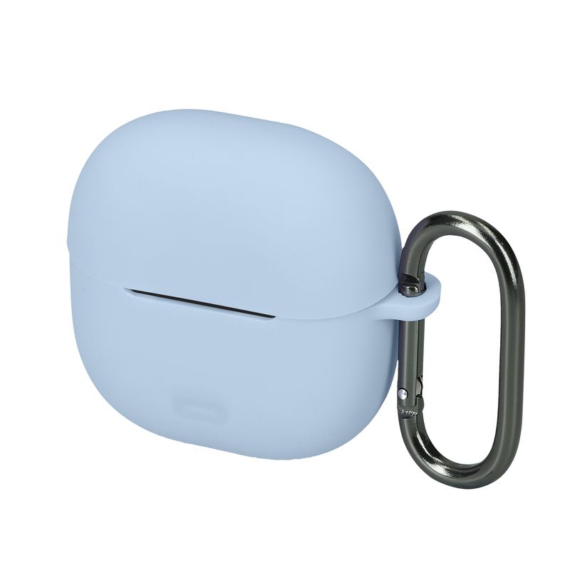 TV, Audio-Video si Foto - Portabile audio - Casti audio - Husa casti Kwmobile pentru Xiaomi Redmi Buds 8 Lite, protectie la zgarieturi, Silicon, albastru - Infinity.ro