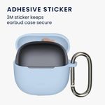 TV, Audio-Video si Foto - Portabile audio - Casti audio - Husa casti Kwmobile pentru Xiaomi Redmi Buds 8 Lite, protectie la zgarieturi, Silicon, albastru - Infinity.ro