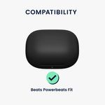TV, Audio-Video si Foto - Portabile audio - Casti audio - Husa casti Kwmobile pentru Beats Powerbeats Fit, protectie la zgarieturi, Silicon, portocaliu - Infinity.ro