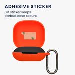 TV, Audio-Video si Foto - Portabile audio - Casti audio - Husa casti Kwmobile pentru Beats Powerbeats Fit, protectie la zgarieturi, Silicon, portocaliu - Infinity.ro