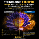 TV, Audio-Video si Foto - Portabile audio - Media Playere - TV Box, LexMat, Android 14, 8K, 4K HD, WiFi 6, Telecomanda Bluetooth, HDMI, Streaming, negru - Infinity.ro
