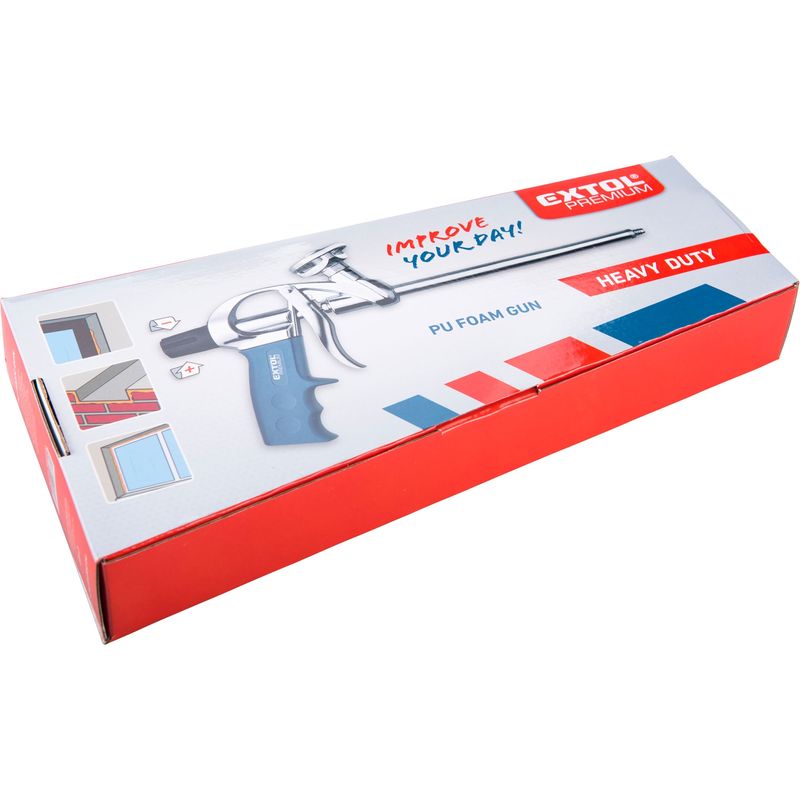 Casa si Gradina - Constructii - Vopsea si tencuieli - Pistoale si sisteme de vopsit si tencuit - Pistol profesional pentru spuma poliuretanica, EXTOL PREMIUM, 8845200 - Infinity.ro