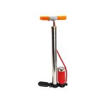 Sport si Outdoor - Ciclism - Accesorii pentru biciclete - Pompe biciclete - Pompa auto cu manometru, cilindru metal si maner din metal cu protectii de plastic, 54 x 14 x 6 cm - Infinity.ro