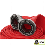 Casa si Gradina - Gradinarit si plante - Instalatii si accesorii pentru irigatii - Furtunuri de gradina si accesorii - Furtun Pompier Premium, 2'', 20M, 8 Bari, Robust si Fiabil, Flux constant si puternic, cu Cuple, Rosu - Infinity.ro