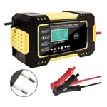 Auto si Moto - Reparatii si depanare - Redresoare - Redresor Auto 12V, Incarcator cu Functie Reparare, Afisaj LED, Cleme Crocodil - Infinity.ro