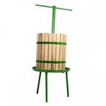 Casa si Gradina - Gradinarit si plante - Agricultura - Produse vinificatie - Teasc, presa din lemn pentru zdrobit struguri, fructe, 40 L, diametru cos 35 cm - Infinity.ro